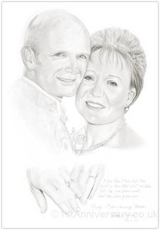 Portrait of Mick and Fiona