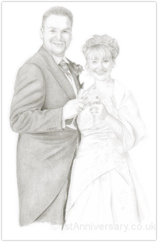 Portrait of Mike and his wife